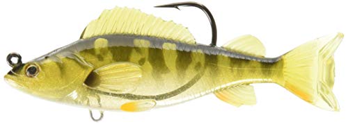 【中古】【未使用・未開封品】ライブターゲットYellow PerchソフトプラスチックSwimbait