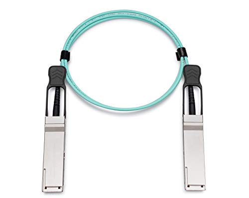【中古】【未使用・未開封品】Mellanox Compatible MC2210310-005 40G QSFP+ to QSFP+ 5m Active Optical Cable (AOC)