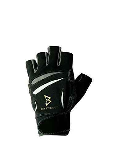 【中古】【未使用・未開封品】BionicレディースBeast Mode Fitness指なし手袋 XL
