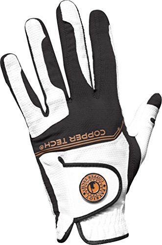 【中古】【未使用・未開封品】Copper Tech Gloves メンズ ゴルフグローブ ハニカムグリップ フリーサイズ ホワイト/ブラック｜AJIMURA-SHOP 18,347円