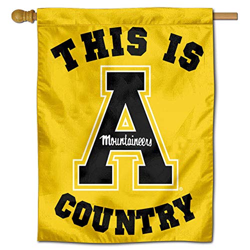 【中古】【未使用・未開封品】App State Mountaineersこのは国Mountaineers両面House Flag｜AJIMURA-SHOP