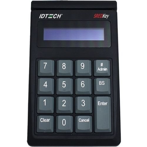 【中古】【未当て嵌める・未開封品】Id Tech 手がかりパッド - USB - 薄墨色、黒いこと