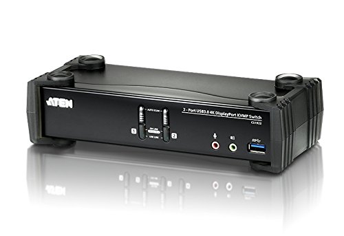 【中古】【未使用・未開封品】ATEN CS1922 2-Port USB 3.0 4K DP KVMP Switch