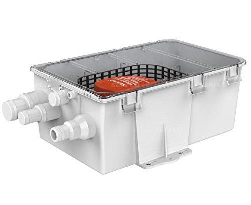 【中古】【未使用・未開封品】SEAFLO DC Shower Sump Pump System Box Multi Inlet 12V 750GPH by Seaflo