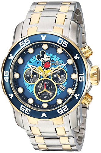 【中古】【未当て嵌める・未開封品】Invicta Men \u0027s \u0027 Disney Limited Edition \u0027 Quartzステンレス鋼スチール写真Casual Watch , Color : Two Tone ( Model : 23769?