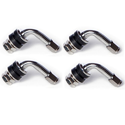 【中古】【未使用・未開封品】Circuit Performance VS90 クロムベント 90度 角度付き ボルトインバルブステム (4個セット) 9,383円