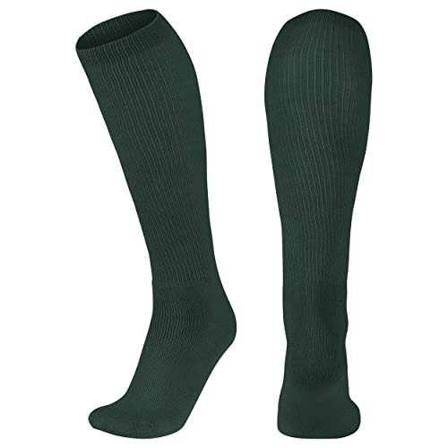 【中古】【未当てはめる・未開封品】Champro Sports マルチ運動競技靴下 Forest Green