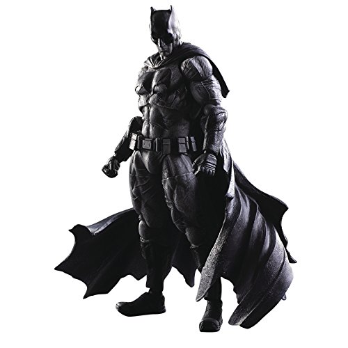【中古】【未当て嵌める・未開封品】Square Enix Batman V Superman: Dawn Of Justice: Batman Action Figure, Black/White
