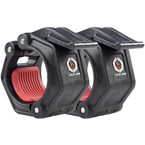 【中古】【未使用・未開封品】Lock-Jaw OLY 2 オリンピックバーベルカラー?クイックリリースバーベルクランプ ブラック