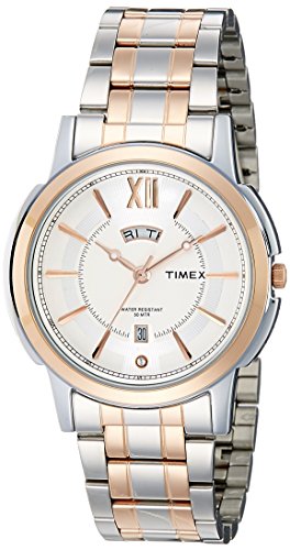 【中古】【未当て嵌める・未開封品】Timex アナログシルバーダイヤルメンズウオッチ -TW000U311