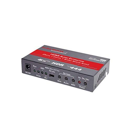 【中古】【未当て嵌める・未開封品】1 x 2 HDMIスプリッターオーディオエクストラクター。