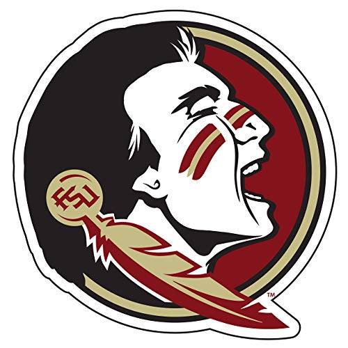 【中古】【未当て嵌める・未開封品】FSU、Florida State Seminoles、完全無欠さDie Cut Reflectiveヘッドビニールデカール、バンパー車トラックノートパソコン