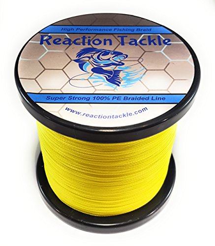 【中古】【未使用・未開封品】Reaction Tackle 高性能 編組 釣り糸 多色展開 50LB (150 yards)|AJIMURA-SHOP