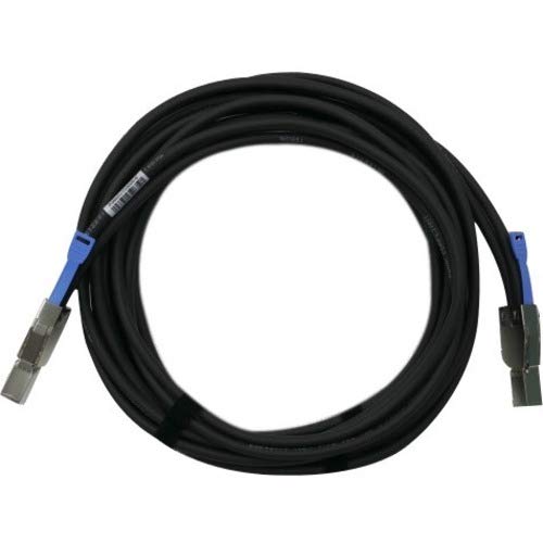 【中古】【未当てはめる・未開封品】QNAP - SAS external cable - SAS 12Gbit/s - 4 x Mini SAS 固定ディスク (SFF-8644) (M) to 4 x Mini SAS 固定ディスク (SFF-8644) (M) - 10 フィート - black