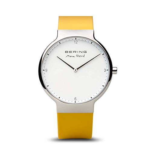 【中古】【未使用・未開封品】BERING Time メンズ スリムウォッチ 15540-600 | 40mm ケース | マックス ルネ コレクション | シリコンストラップ | 傷つきにくいサファイアク