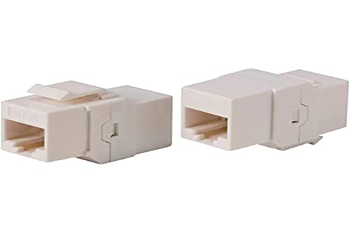 【中古】【未当て嵌める・未開封品】Monoprice Cat6A UTP キース声の調子 インライン カプラー RJ45-RJ45