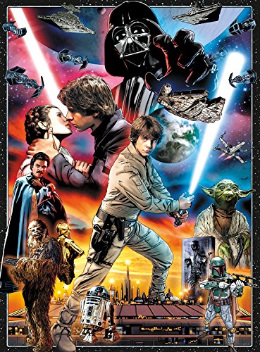 【中古】【未使用・未開封品】Buffalo Games Star Wars Vintage Art: You'll Find I'm Full of Surprises Puzzle (1000 Piece)