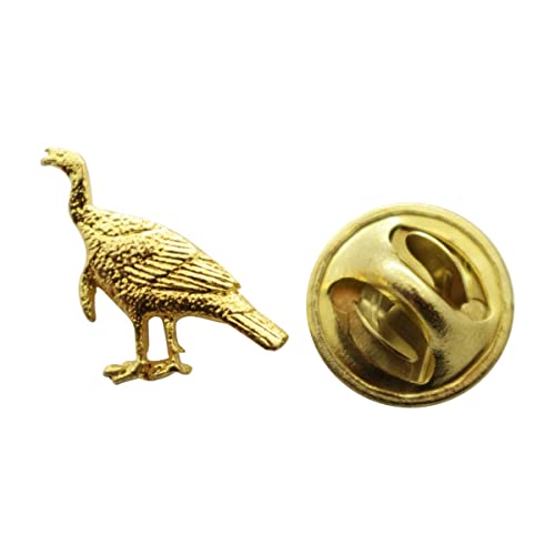 【中古】【未使用・未開封品】アラートトルコミニピン~ 24?Kゴールド~ミニチュアラペルピン~サラのTreats \u0026 Treasures
