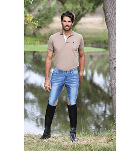 【中古】【未当て嵌める・未開封品】Goode Rider Mens Jean rider-knee継ぎ切れ
