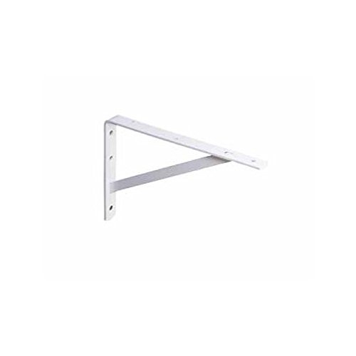 【中古】【未使用・未開封品】Knape & Vogt 208WH400 16インチ ホワイト 高耐久 シェルフブラケット