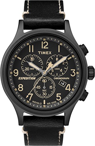 【中古】【未使用・未開封品】Timex Expedition Black Leather TW4B09100|AJIMURA-SHOP