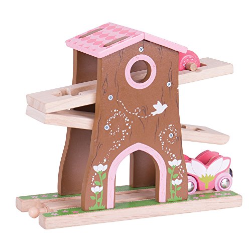 【中古】【未使用・未開封品】Bigjigs Rail Wooden Pixie Dust Tree House - Wooden Train Set Accessories｜AJIMURA-SHOP