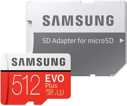 【中古】【未使用・未開封品】マイクロSDカード 512GB EVO Plus microSDXC UHS-I U3 100MB/s microSDカード Full HD & 4K UHD Nintendo Switch 動作確認済 SDカード変換アダプ