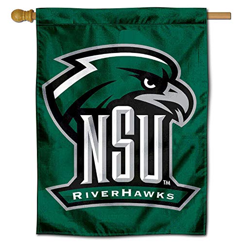 【中古】【未当て嵌める・未開封品】College Flags \u0026 Banners Co. NSU リバーホークス 両面住みか信号旗