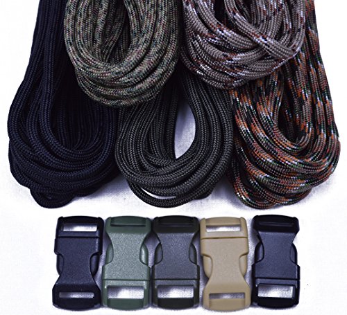 【中古】【未当てはめる・未開封品】Bored Paracord 550重量ポンド 印字機III パラコードコンボ 手工芸品一揃いの道具 バックル付き添い人