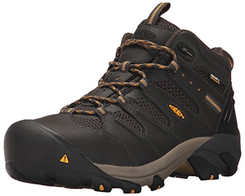 【中古】【未使用・未開封品】KEEN (キーン) ユーティリティ ワークブーツ メンズ, Raven/Tawny Olive, 11.5