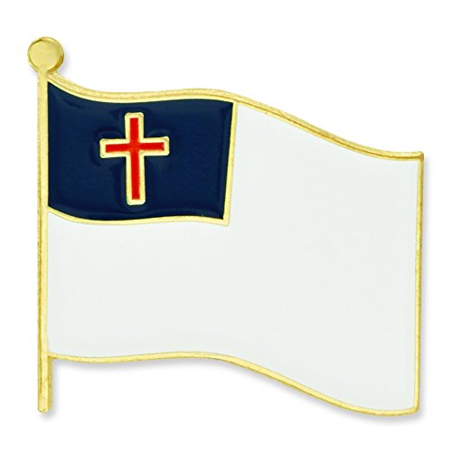 【中古】【未当て嵌める・未開封品】Pinmart \u0027s Christian Flag Religiuosラペルいの一番 25