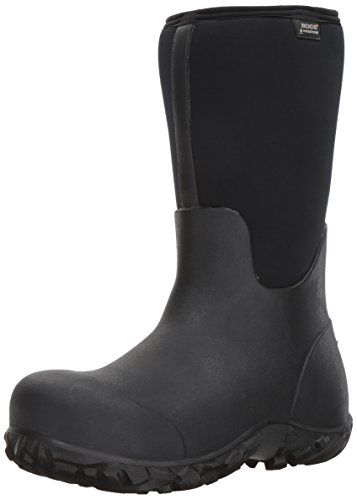【中古】【未当てはめる・未開封品】Bogs メンズ ワークマン 雨合羽 断熱 コンポジット トゥ 細工物 レインブーツ US 大いさ: 11 色合い: 黒いこと