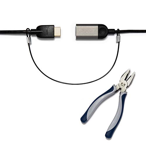 【中古】【未当て嵌める・未開封品】TetherTies 高耐久 ケーブルテザー 30個容器に並べる 黒いこと | 精神的な統合済み 後ろぎたない開封押しとどめる ケーブルテザー | 電子計算機/アダプタ/ドングルを安