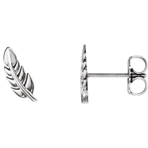 【中古】【未使用・未開封品】14K ホワイトゴールド リーフイヤリング｜AJIMURA-SHOP 96,683円