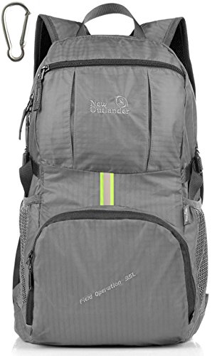 【中古】【未使用・未開封品】Outlander Packable Lightweight Travel Hiking Backpack Daypack (New Grey) 141［並行輸入］｜AJIMURA-SHOP