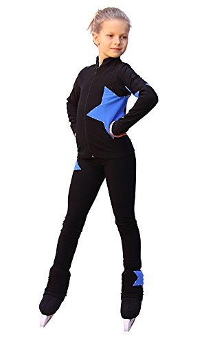 【中古】【未当て嵌める・未開封品】icedress Figure Skating Outfit???Star (withパンツブラックブルー 色つや: 青み