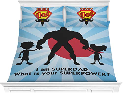 【中古】【未使用・未開封品】Super Dad布団セット キング ブルー cp-bddng-king+496139