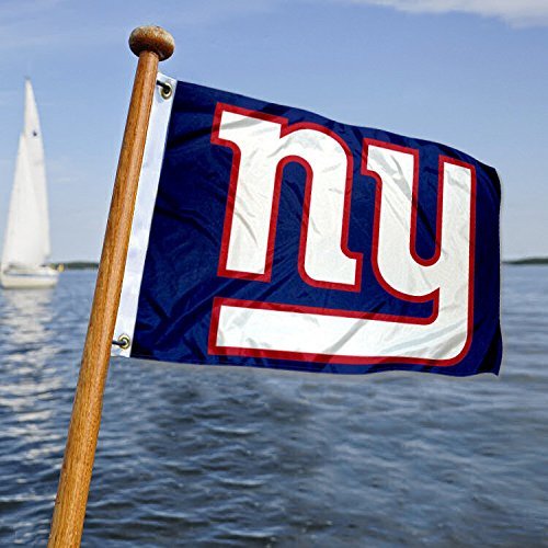 【中古】【未当て嵌める・未開封品】New York Giants Boat and Golf Cart Flag