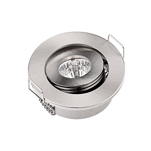 【中古】【未当て嵌める・未開封品】JOYINLED 10個容器に並べる 3W COB LEDともし火 ミニ 自然調整能力のある 埋め込み型落ち込むともし火 3000K