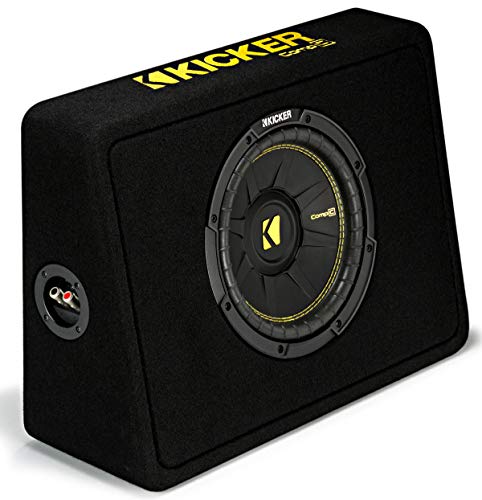 【中古】【未使用・未開封品】Kicker 10インチ CompC 2オーム ローデッドサブウーファーボックスエンクロージャ