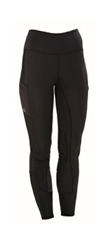 【中古】【未使用・未開封品】(Large, Black) - Horseware Ireland Riding Tights,