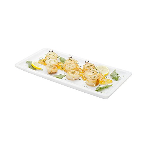 【中古】【未使用・未開封品】(レストランウェア) Restaurant ware Marmo 11.8インチ x 5.7インチ 大理石サービングトレイ 天然ベリング大理石フードトレイ 傷がつきにくい 盛｜AJIMURA-SHOP
