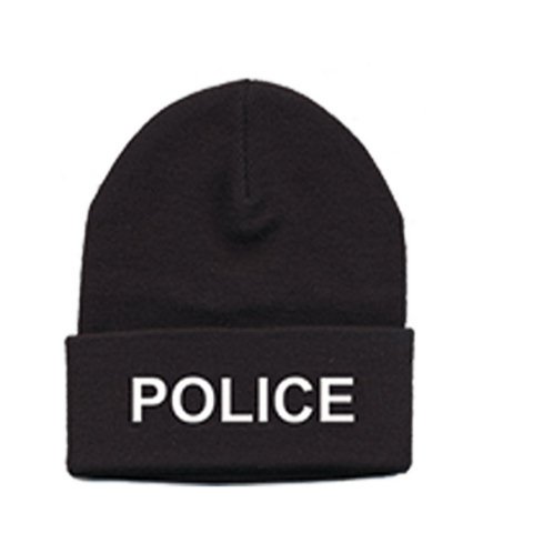 【中古】【未使用・未開封品】Hero 's Pride標準Watchキャップ???警察???White On Dark Navy