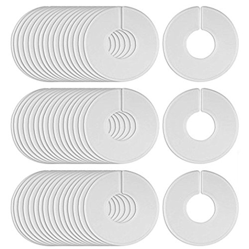 【中古】【未使用・未開封品】Only Hangers - Hangers Dividers - Round Size Rack Dividers for Clothes Stores or Home - 50 Pcs Box｜AJIMURA-SHOP
