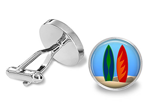 【中古】【未当て嵌める・未開封品】サーフゲーム盤Surfer Cufflinks