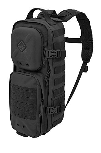 【中古】【未当て嵌める・未開封品】ハザード4(Hazard4) 御徒面子 Black 並大抵 Plan-C Dual Strap Daypack H4-BKP-PLC-BLK