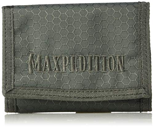 【中古】【未当て嵌める・未開封品】Maxpedition TFW 三つ折り紙入れ 薄墨色