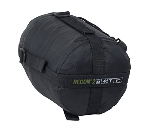 【中古】【未使用・未開封品】Elite Survival Systems ELSRECON2-B Recon 2 41度定格 寝袋 ブラック|AJIMURA-SHOP