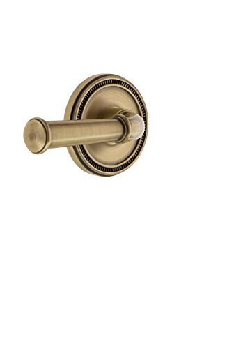 【中古】【未使用・未開封品】Grandeur 820475 Soleil Rosette Passage ビンテージ真鍮のジョージタウンレバー付き、2.375|AJIMURA-SHOP