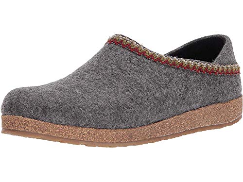 【中古】【未当て嵌める・未開封品】Haflinger Unisex GZH Zigzag Grey 45 M EU Medium